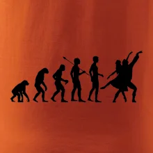 Evoluce tanec - tančící dvojice