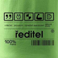 Čárový kód - Ředitel