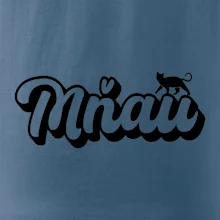 Mňau nápis Mňau nápis