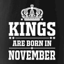 Kings are born in November