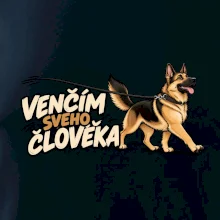 Venčím svého člověka - německý ovčák