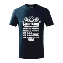 Mechanik - hodinová sazba Mechanik - hodinová sazba