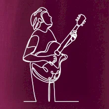 Kytarista jedním tahem