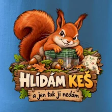 Hlídám keš veverka s pokladem