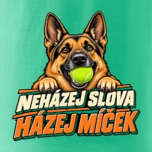 Neházej slova házej míček - vlčák