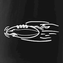 Americký fotbal letící míč