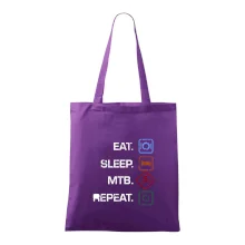 Eat sleep MTB repeat