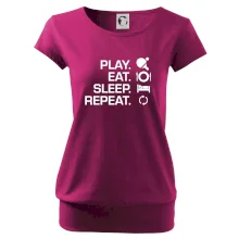 Stolní tenis - eat sleep