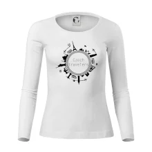 Czech Travelers jednobarevný