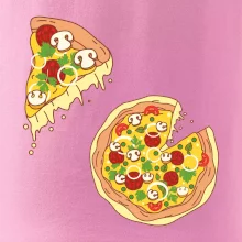 Pizza + Pizza kousek