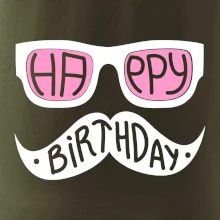 Mustache narozeniny - brýle
