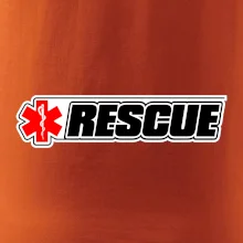 Záchranář rescue kříž červený