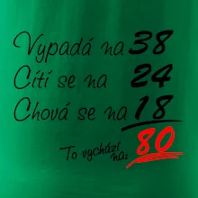 Vypadá, cítí se, chová se - 80 let