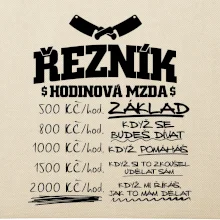 Hodinová mzda řezník