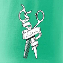 Kadeřnice nůžky a hřeben