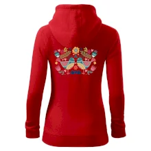 Folklor - dva barevní ptáčci