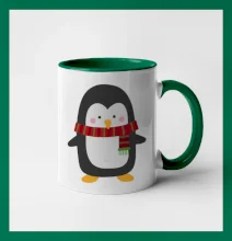 Tučňák se šálou