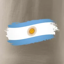 Argentina vlajka okousaná