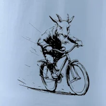 Drsný kozel na kole