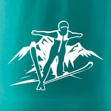 Letící skokan bílý