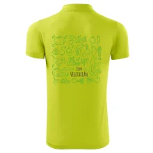 Jsem vegetarián - zelenina ve čtverci