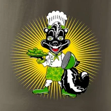 Skunk kuchař (Pecka design)