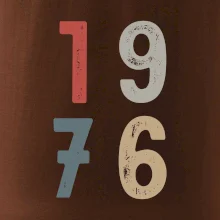Vintage číslice 1976