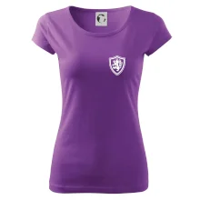 Český lev erb na prsu a na zádech