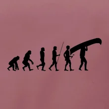 Evoluce kanoe nad hlavou
