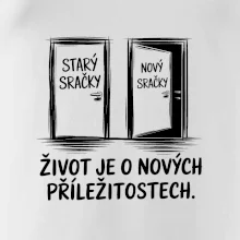 Dveře  - starý sračky - nový sračky