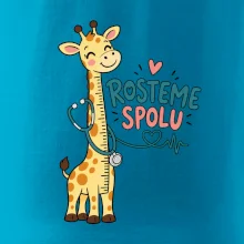 Rosteme spolu - žirafa se stetoskopem