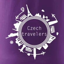 Czech Travelers jednobarevný