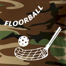 Floorball nápis šikmo