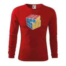 Rubikova kostka kreslená