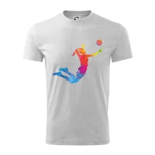 Volejbalista/Volejbalistka splash s míčem