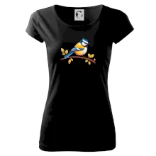 Sýkorka modřinka kreslená