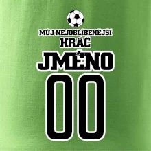 Můj nejoblíbenější hráč - Vaše jméno a číslo