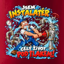Instalatér celý život pod tlakem komiks