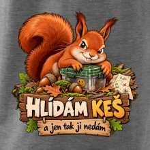 Hlídám keš veverka s pokladem