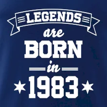 Legends are born in 1983