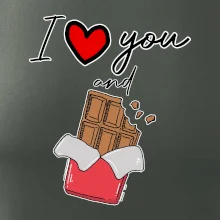 I love you and chocolate I love you and chocolate