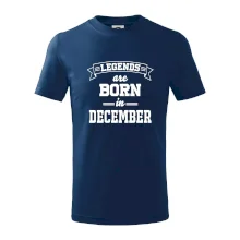Legends are born in December