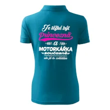 Je těžké být princezna - motorkářka Je těžké být princezna - motorkářka