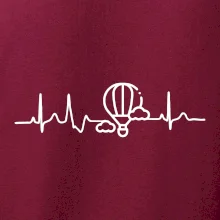 EKG létání balonem