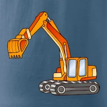 Bagr bez nápisu oranžový