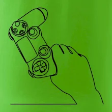 Herní ovladač jedním tahem