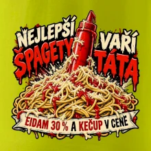 Nejlepší špagety vaří táta Eidam 30 procent a kečup v ceně