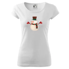 Vánoční sněhulák