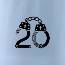 Narozeninové tričko pro policajta - pouta 20