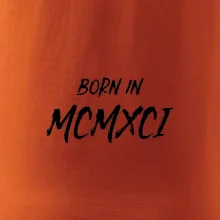 Born in - Římské číslo 1991